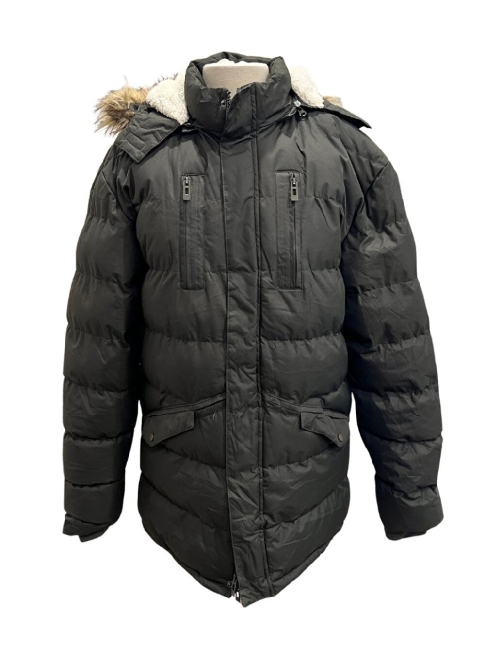 Rejork Men's Army Green Water-resistant jacket